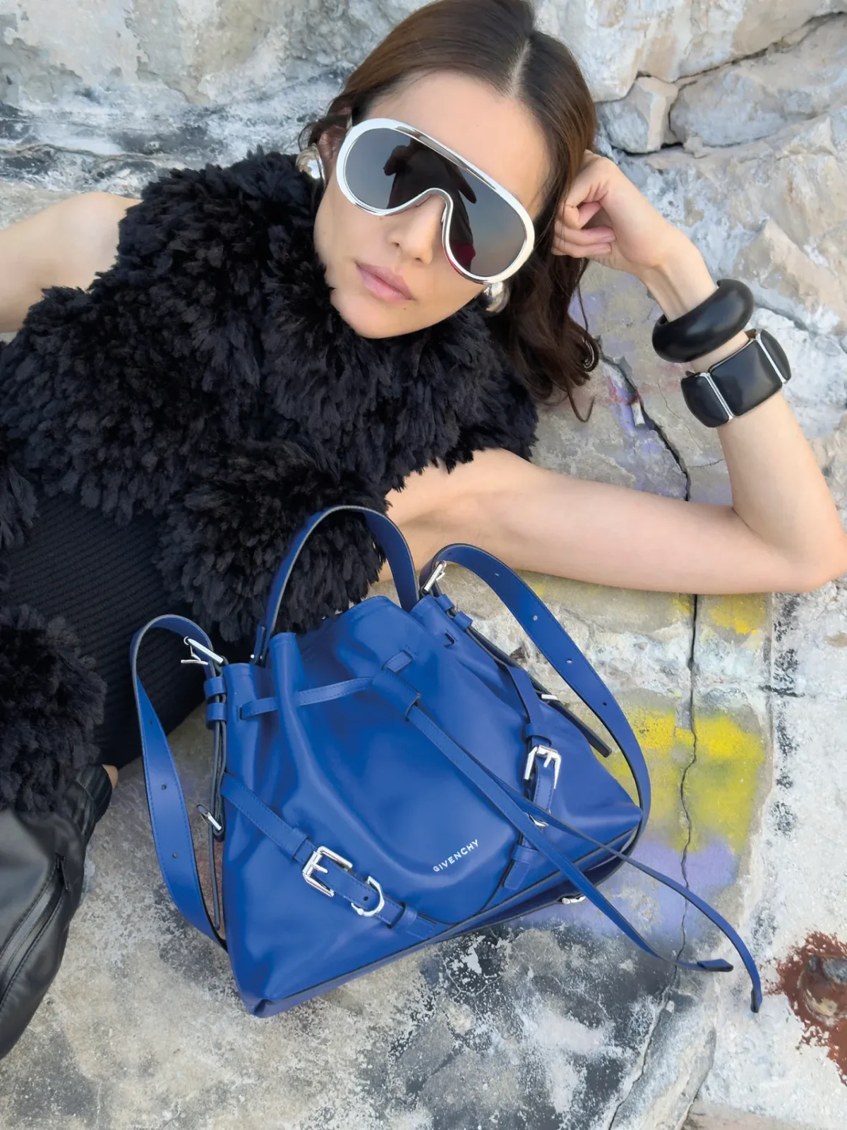 Живанши, осень-зима 2026, Givenchy, Кайя Гербер, Ева Герцигова, Ньядуола Габриэль, Лю Вэнь, Констанс Дебре
