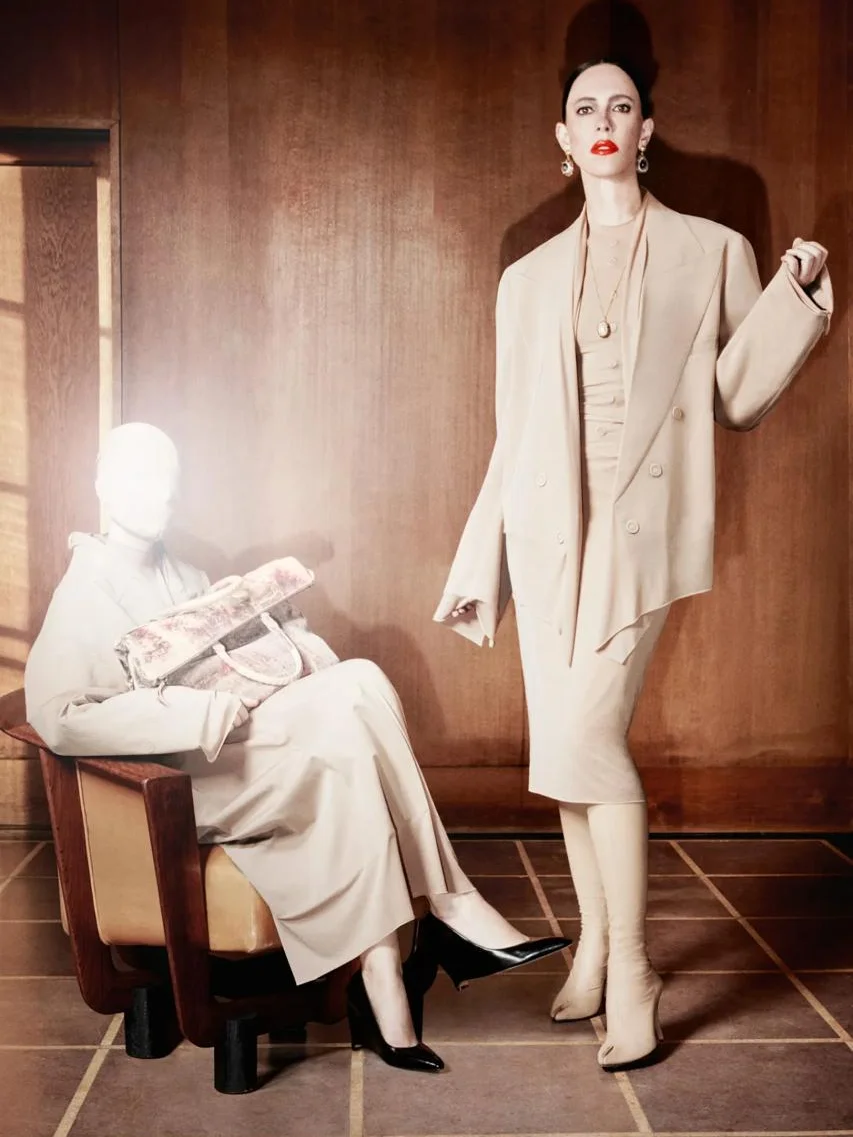 Maison Margiela, мезон маржела, Ребекка холл, осень 2026, осенняя коллекция, кампейн, новинки