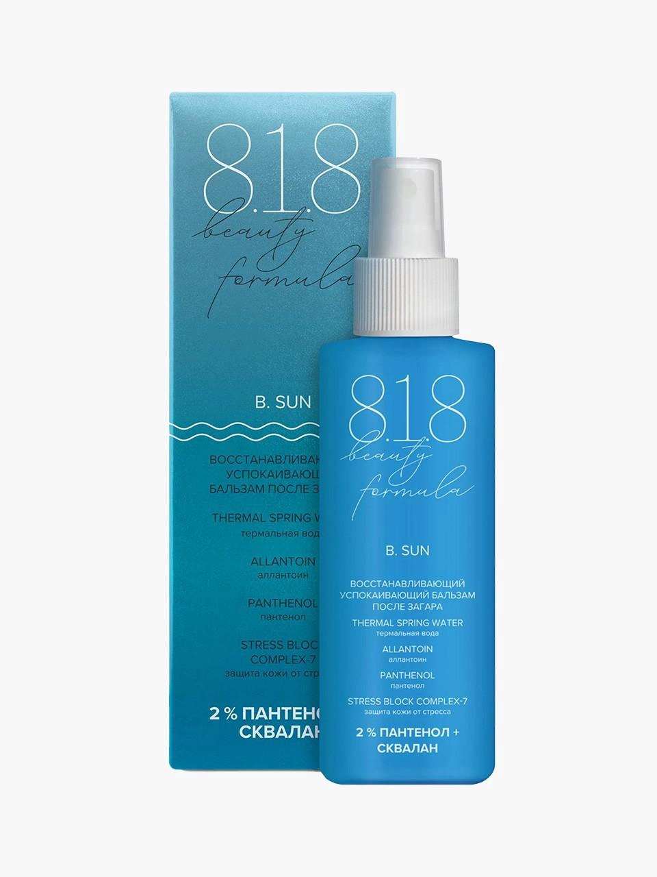 Восстанавливающий успокаивающий бальзам 8.1.8 Beauty Formula после загара
