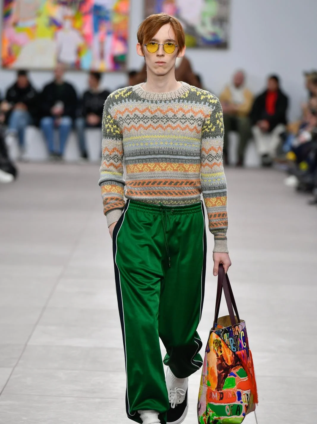 Loewe Menswear, осень-зима 2024