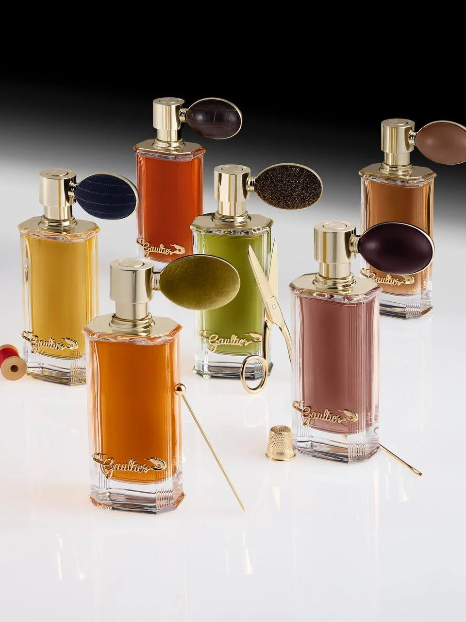 Jean Paul Gaultier, Les Ateliers Gaultier, духи Jean Paul Gaultier, парфюм Jean Paul Gaultier, French Oud, Cuir 1976, Musc Terrible, Ambre Tatouage, Santal Paname, Rose Palace