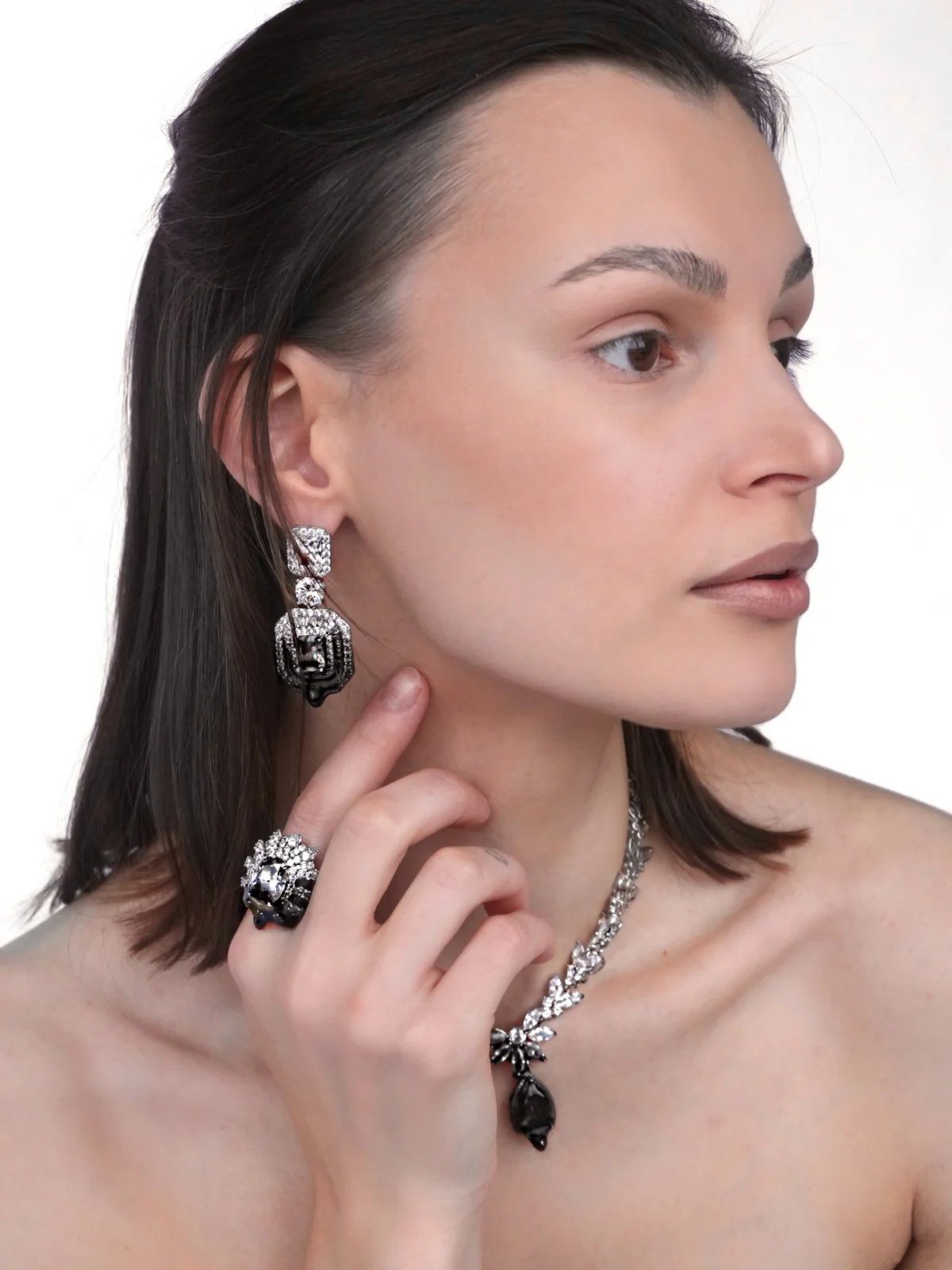 серьги серебро купить