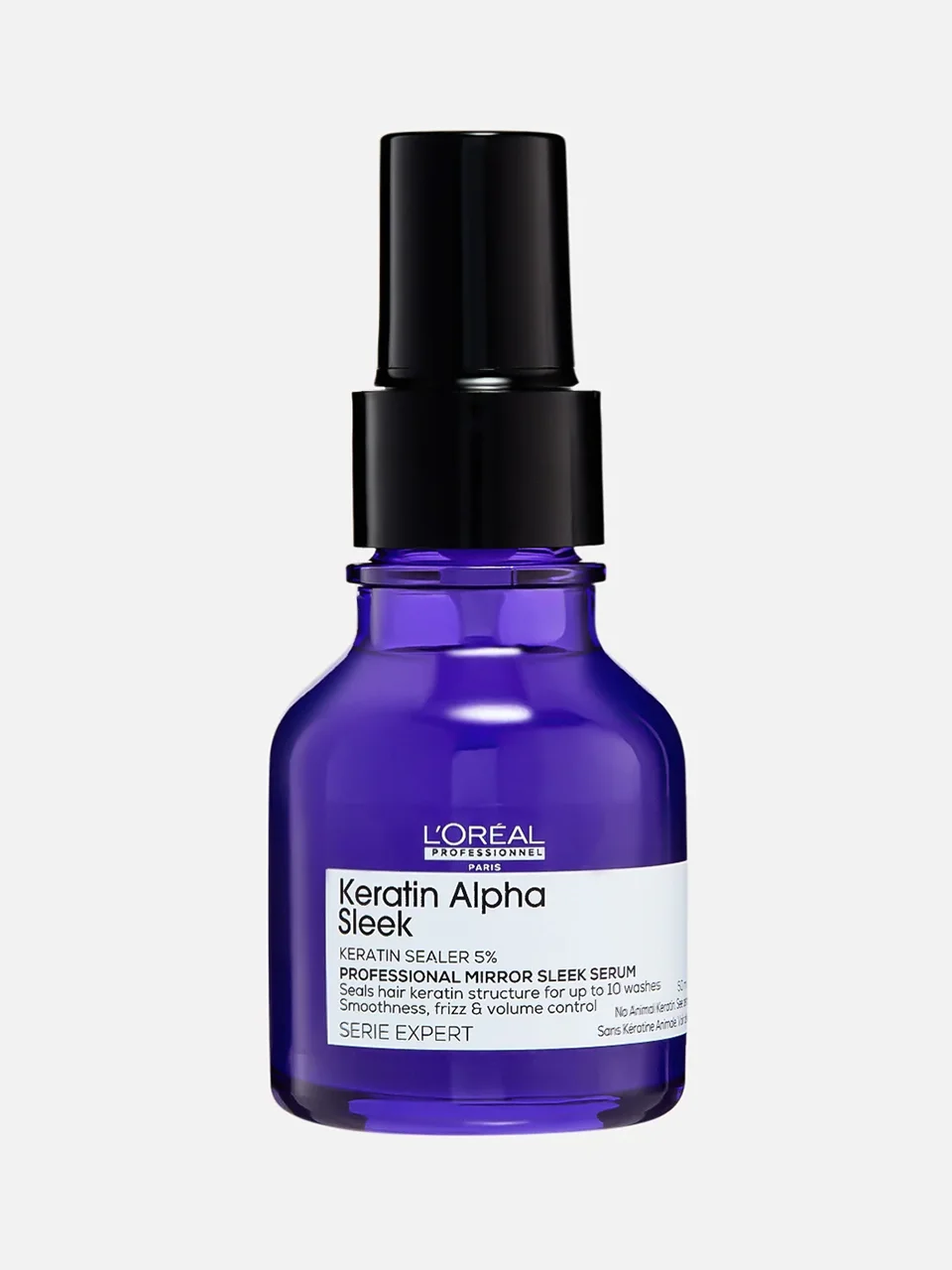 Профессиональная сыворотка для выпрямления волос Keratin Alpha Sleek, L’Oreal Professionnel