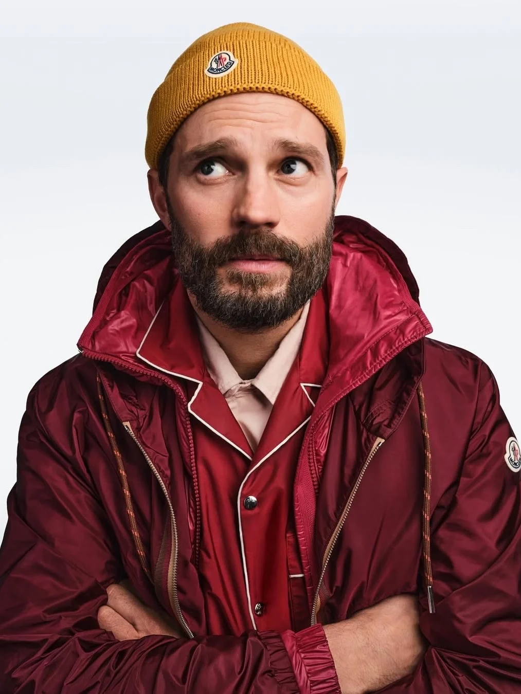 Джейми Дорнан в рекламной кампании Moncler