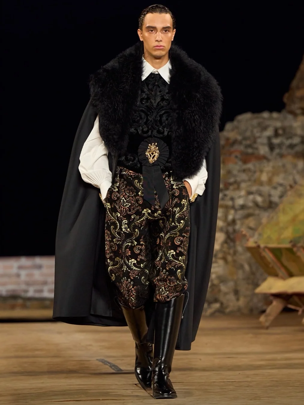 Dolce & Gabbana, Dolce & Gabbana Alta Sartoria 2026, дольче габбана показ мужской, мужской кутюр Dolce & Gabbana, Эрлинг Холанд
