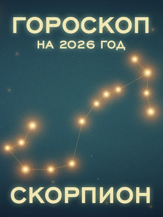 Астрологический прогноз на 2026 год: Скорпион скорпионы скорпиона скорпионов