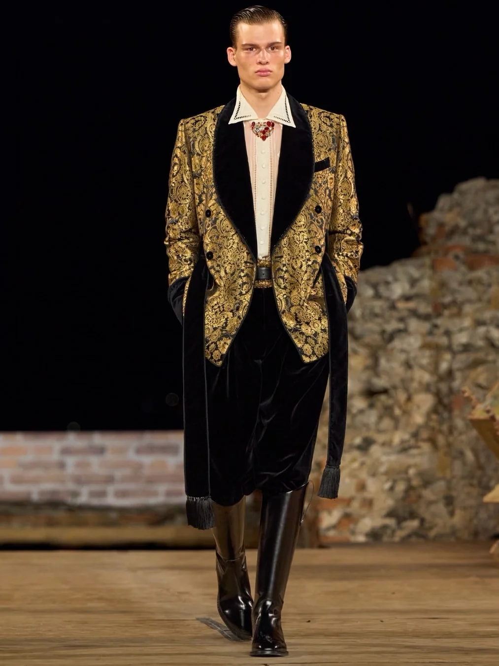 Dolce & Gabbana, Dolce & Gabbana Alta Sartoria 2026, дольче габбана показ мужской, мужской кутюр Dolce & Gabbana, Эрлинг Холанд