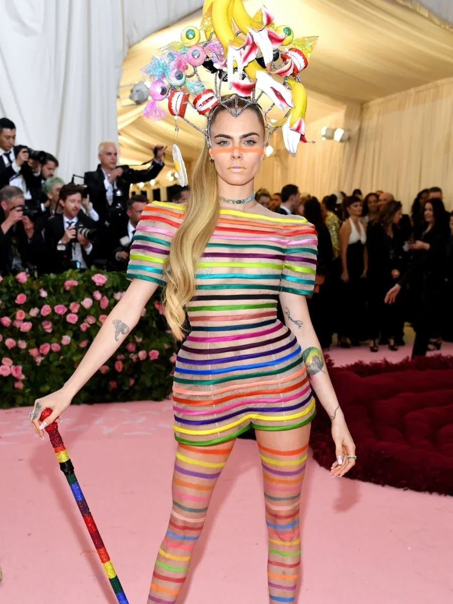 Кара Делевинь на Met Gala 2019