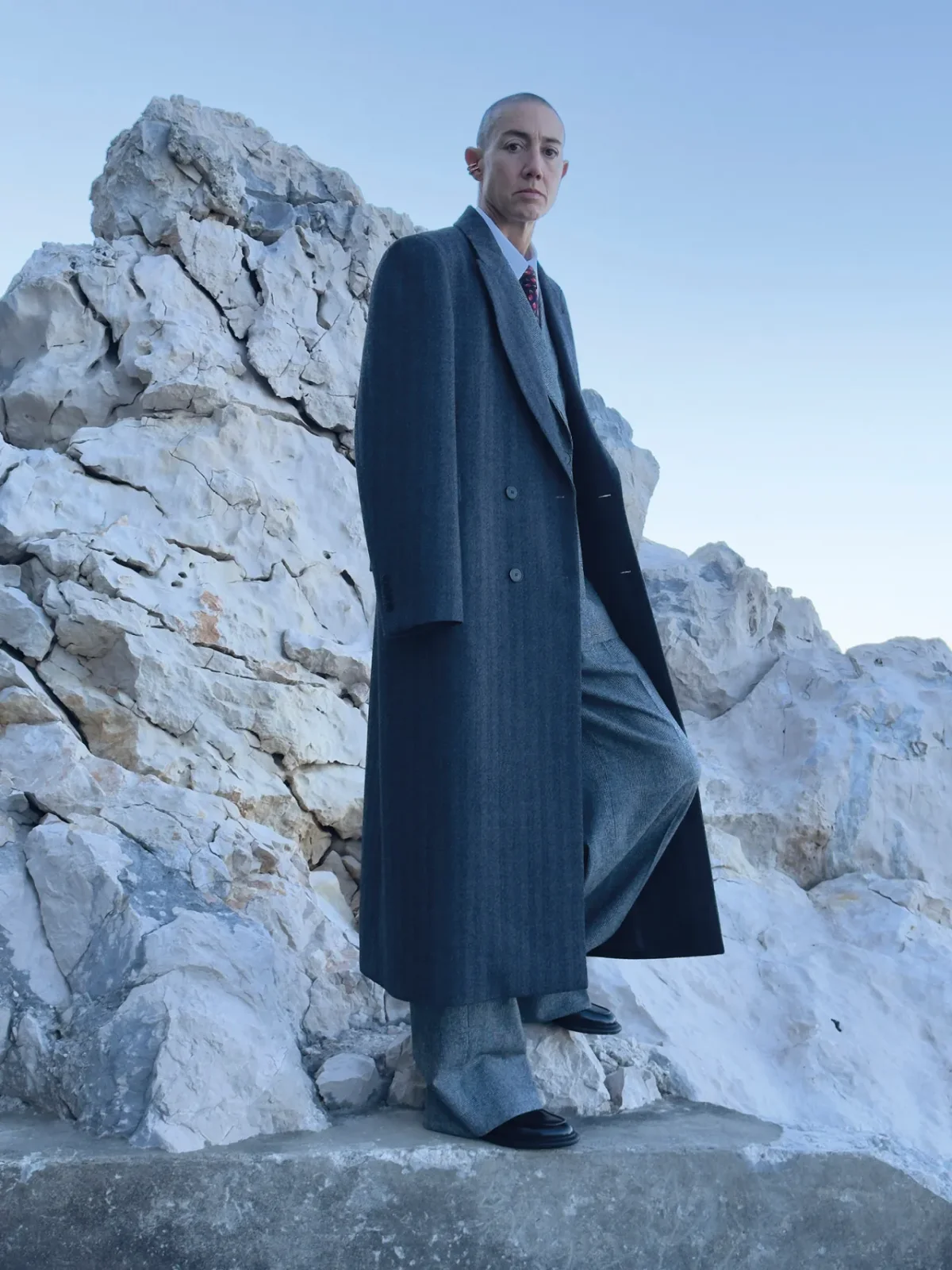 Живанши, осень-зима 2026, Givenchy, Кайя Гербер, Ева Герцигова, Ньядуола Габриэль, Лю Вэнь, Констанс Дебре