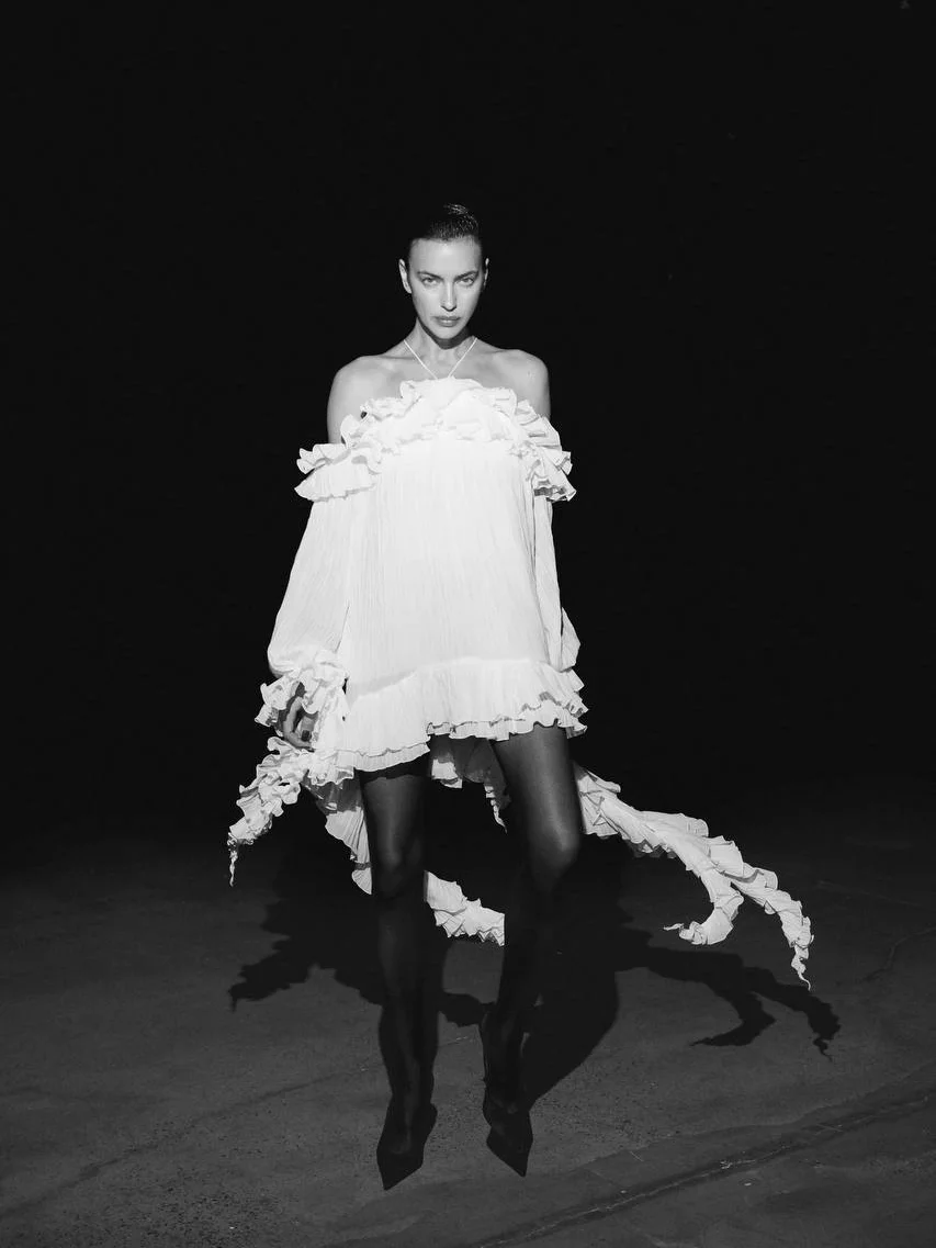 Blumarine, блюмарин, Blumarine Cruise 2027, круизная коллекция блюмарин, Ирина Шейк, Давид Кома