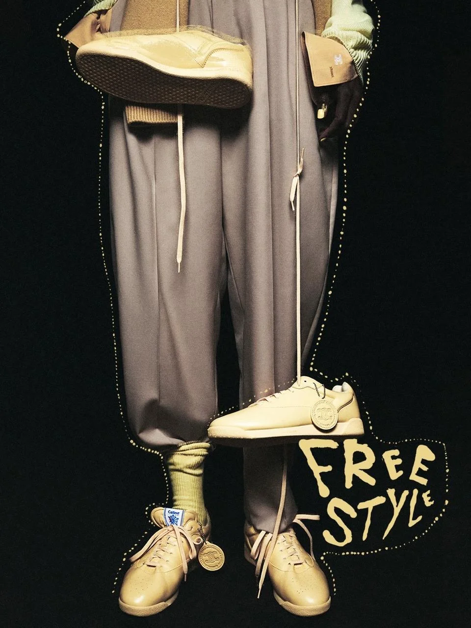Celine, Reebok, селин, рибук, коллаборация, кроссовки, обувь, модные кроссовки