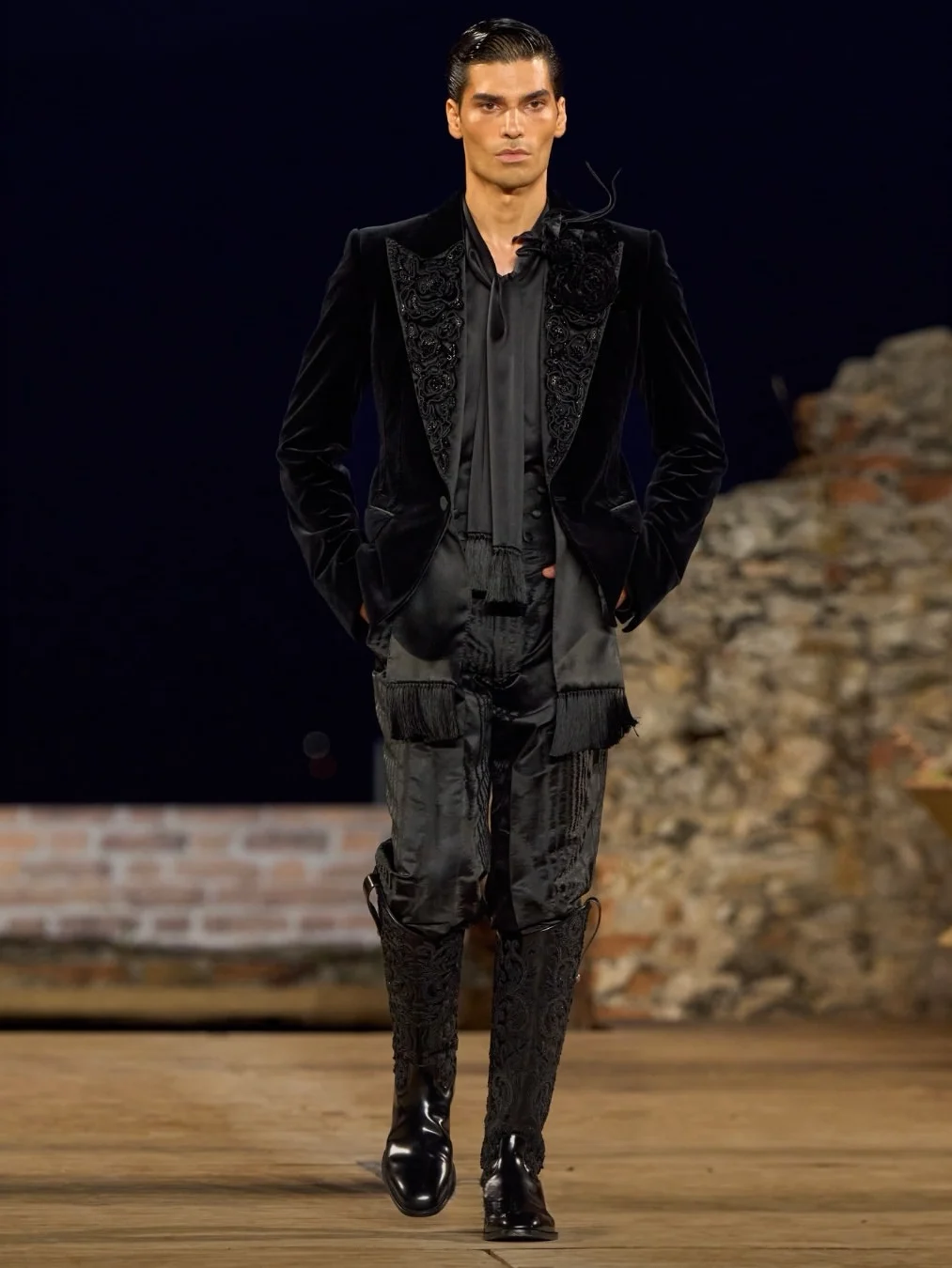 Dolce & Gabbana, Dolce & Gabbana Alta Sartoria 2026, дольче габбана показ мужской, мужской кутюр Dolce & Gabbana, Эрлинг Холанд