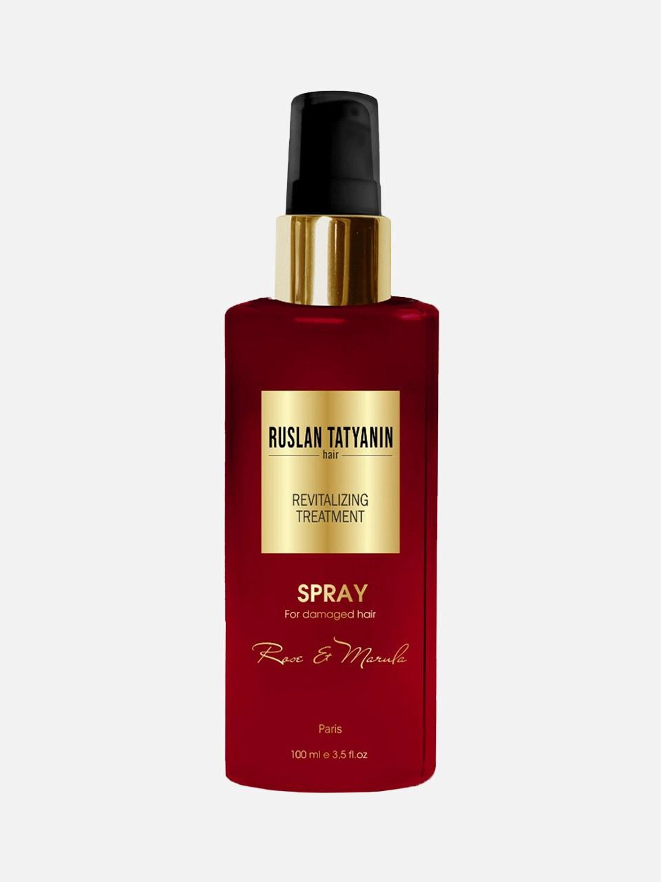 Парфюмированнвй несмываемый спрей-кондиционер Ruslan Tatyanin Hair Rose & Marula