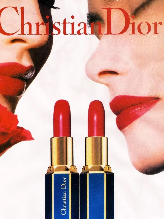 Реклама губной помады Rouge a Levres, Christian Dior, 1989