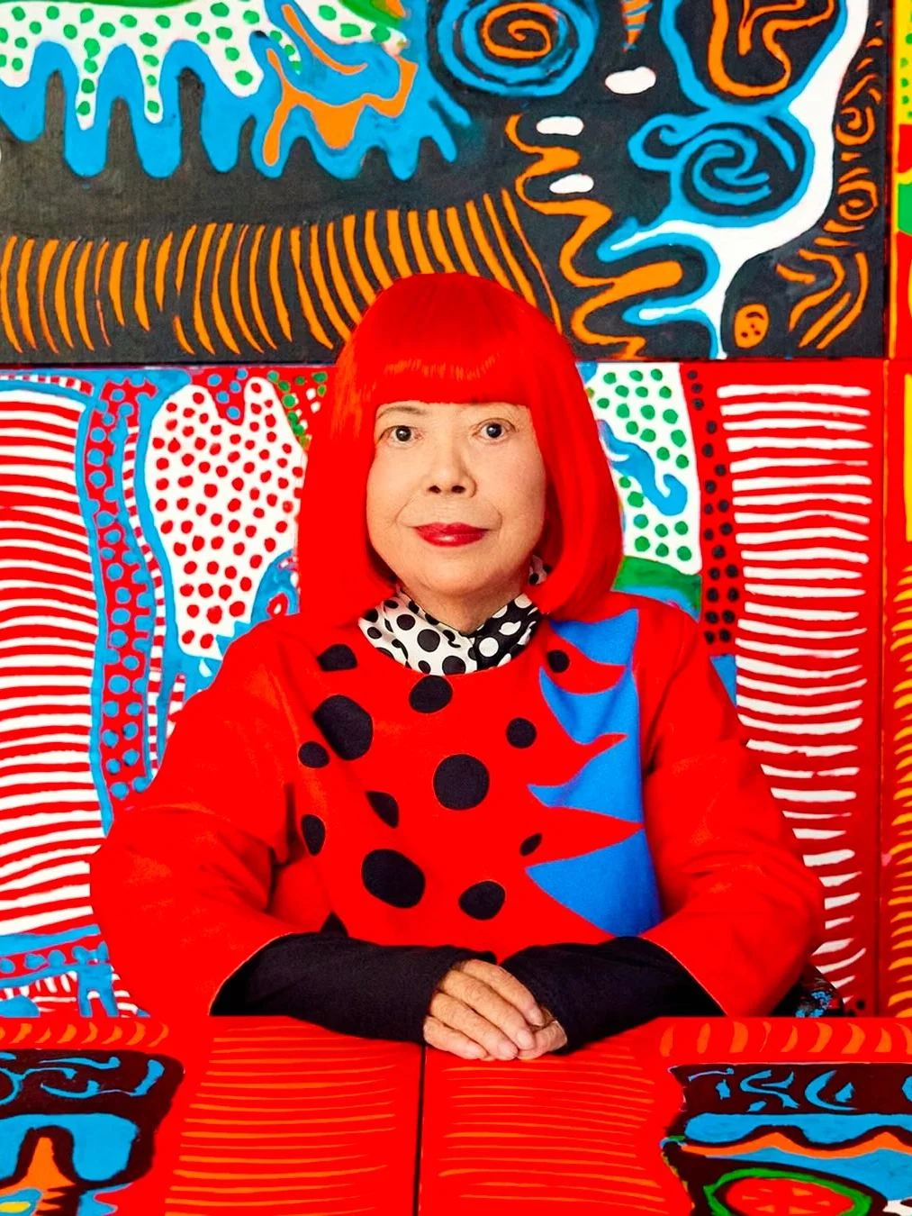 Яеи Кусама, авангард, японские художники, совриск, Polka Dot, горошек, тыква, полка дот
