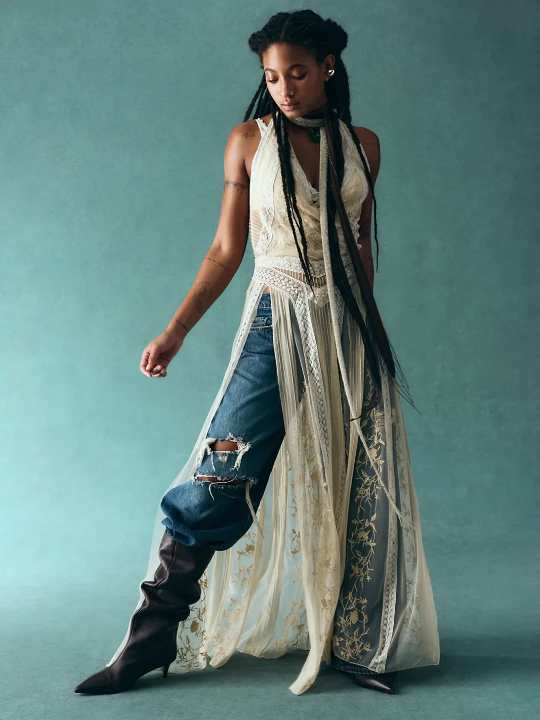 дочь Уилла Смита, Уиллоу Смит, Free People, фри пипл, бохо, одежда, коллаборация