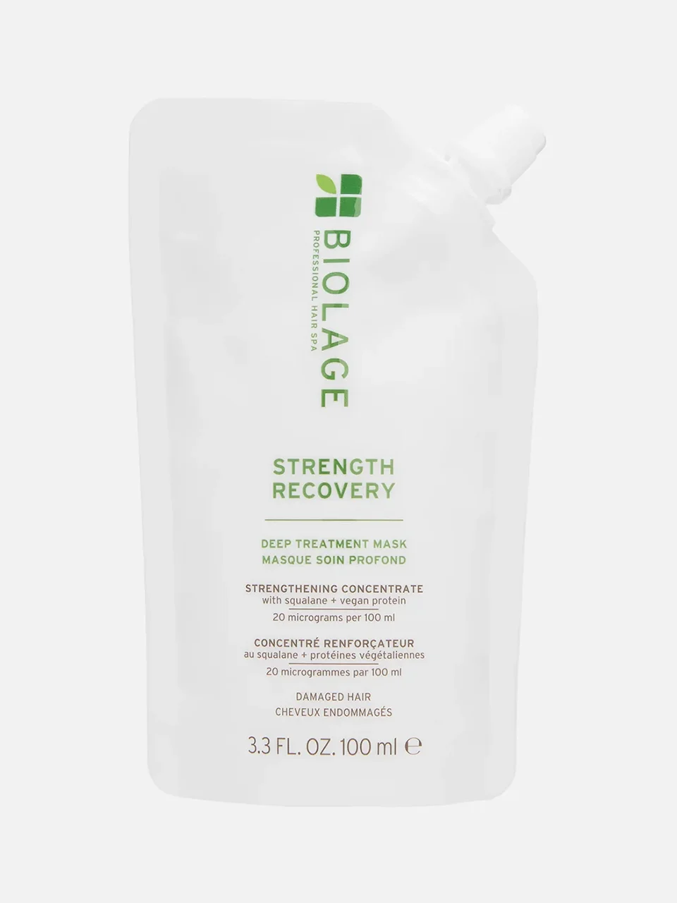 Восстанавливающая маска-концентрат для поврежденных волос Strength Recovery, Biolage