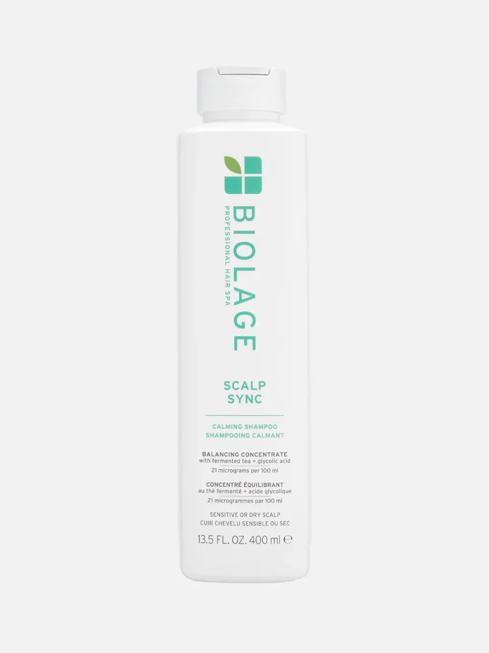 Успокаивающий шампунь для сухой и чувствительной кожи головы Scalp Sync, Biolage
