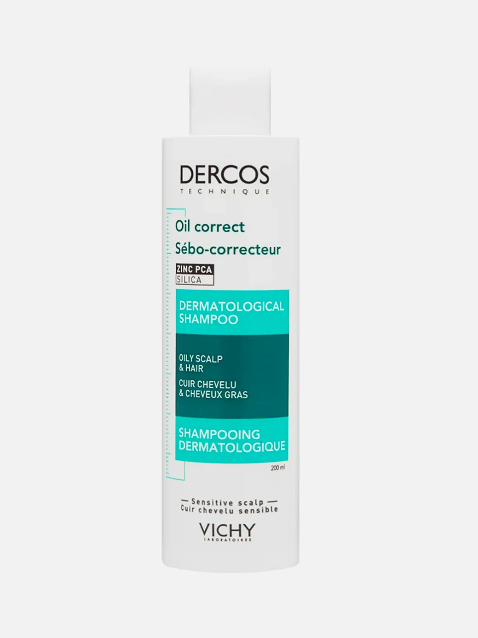 Регулирующий шампунь-уход для жирной кожи головы Dercos, Vichy