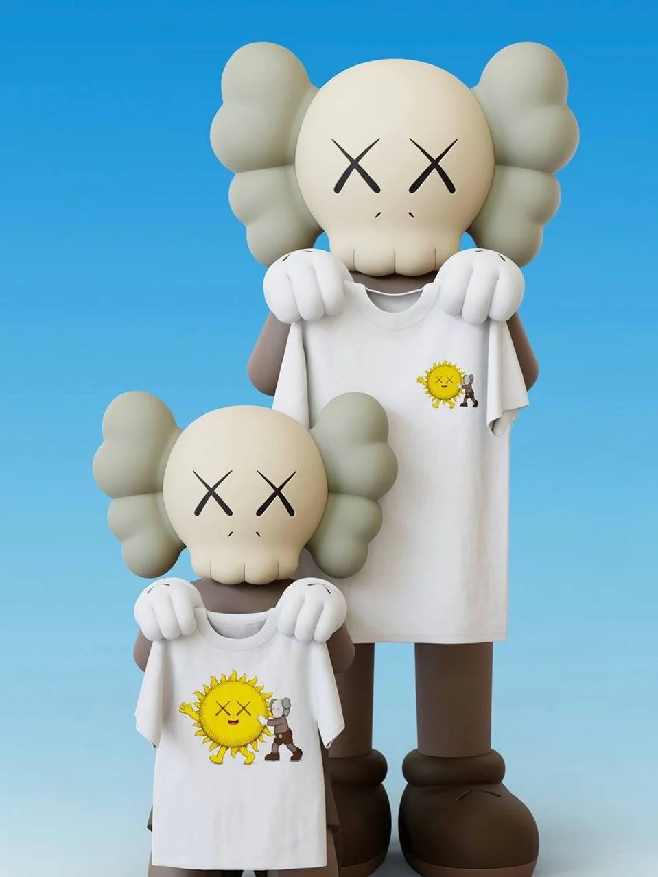 uniqlo kaws новая коллекция футболки свитшоты сумки брелоки купить 2026