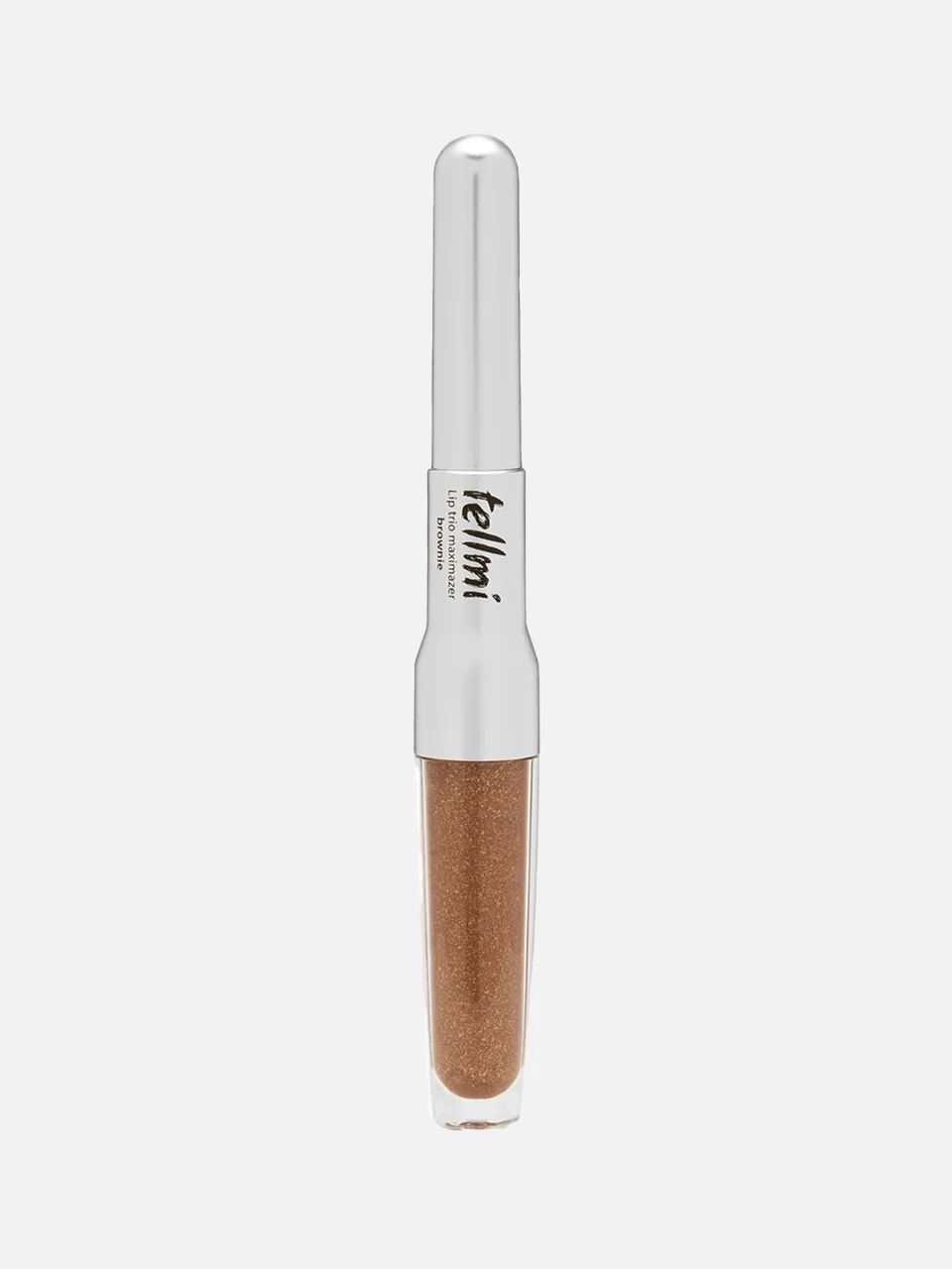 Блеск-плампер с карандашом для губ «3-в-1» Lip Trio Maximazer Brownie, Tellmi (Стоимость: 1 700 руб)