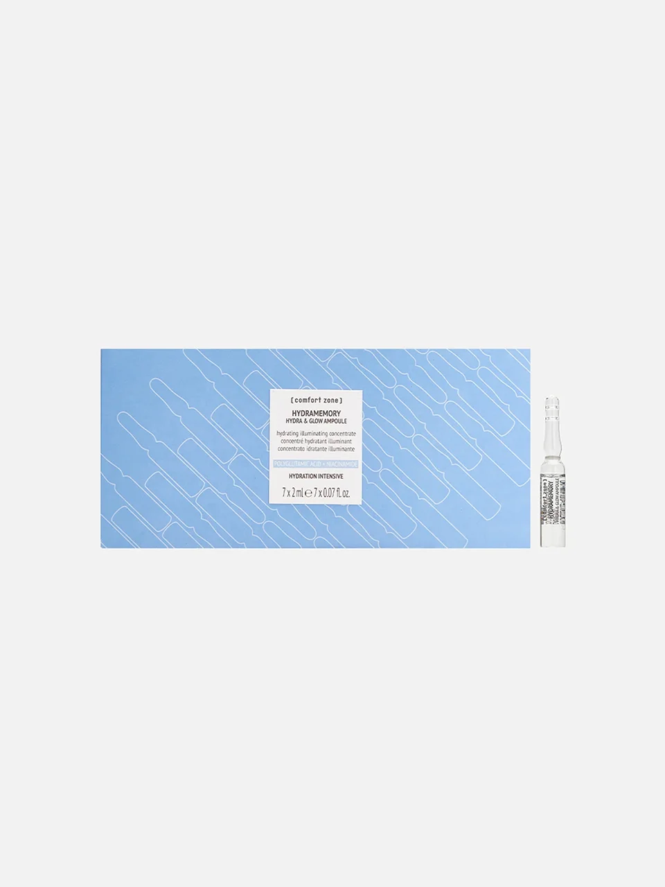 Ампульный концентрат для увлажнения и сияния кожи Hydramemory Hydra & Glow Ampoule, Comfort Zone