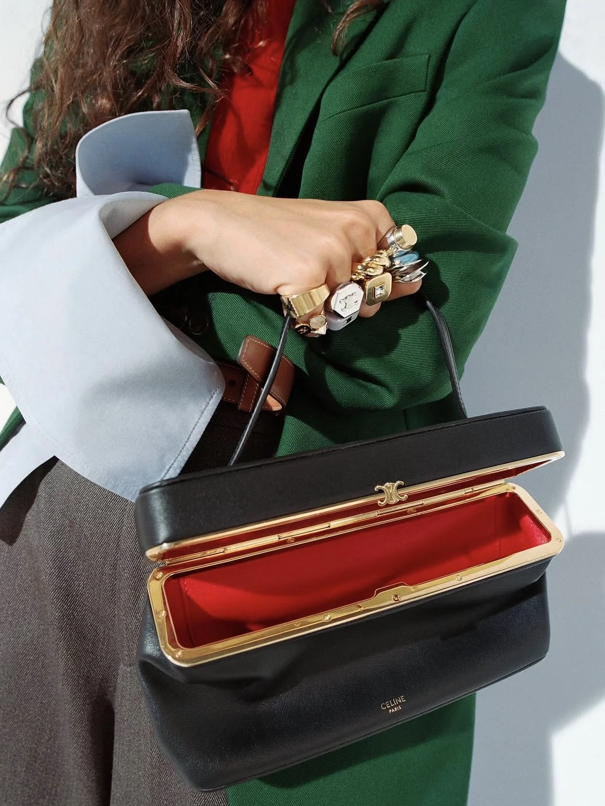 сумка celine черная