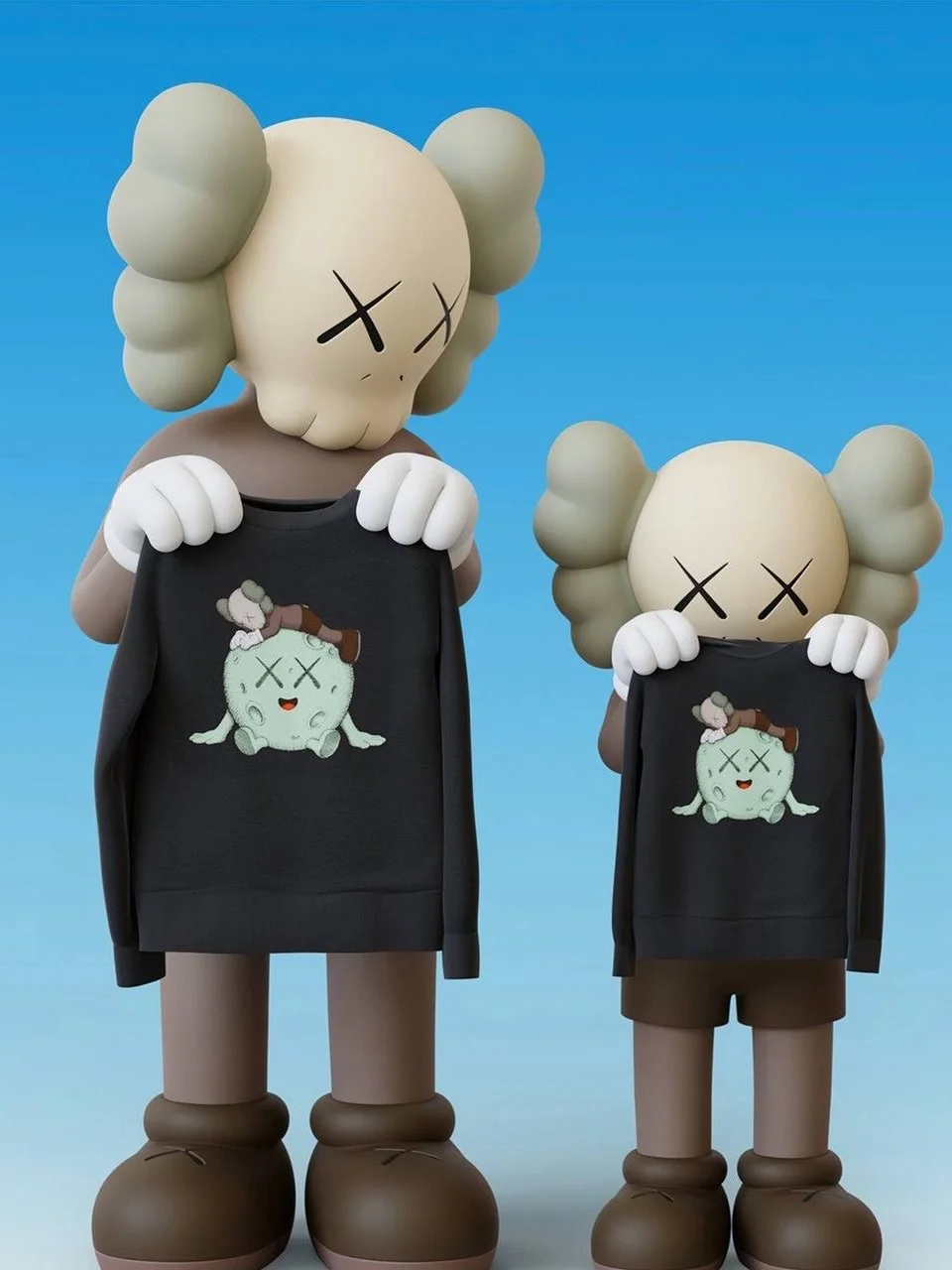 uniqlo kaws новая коллекция футболки свитшоты сумки брелоки купить 2026