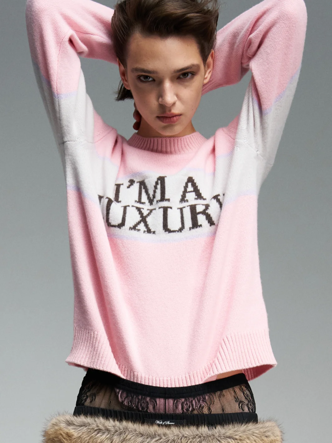 Walk of Shame, Walk of Shame свитеры, свитеры I’m a Luxury, Tumblr эстетика, волк оф шейм, Эстер Гориловская, стиль десятых