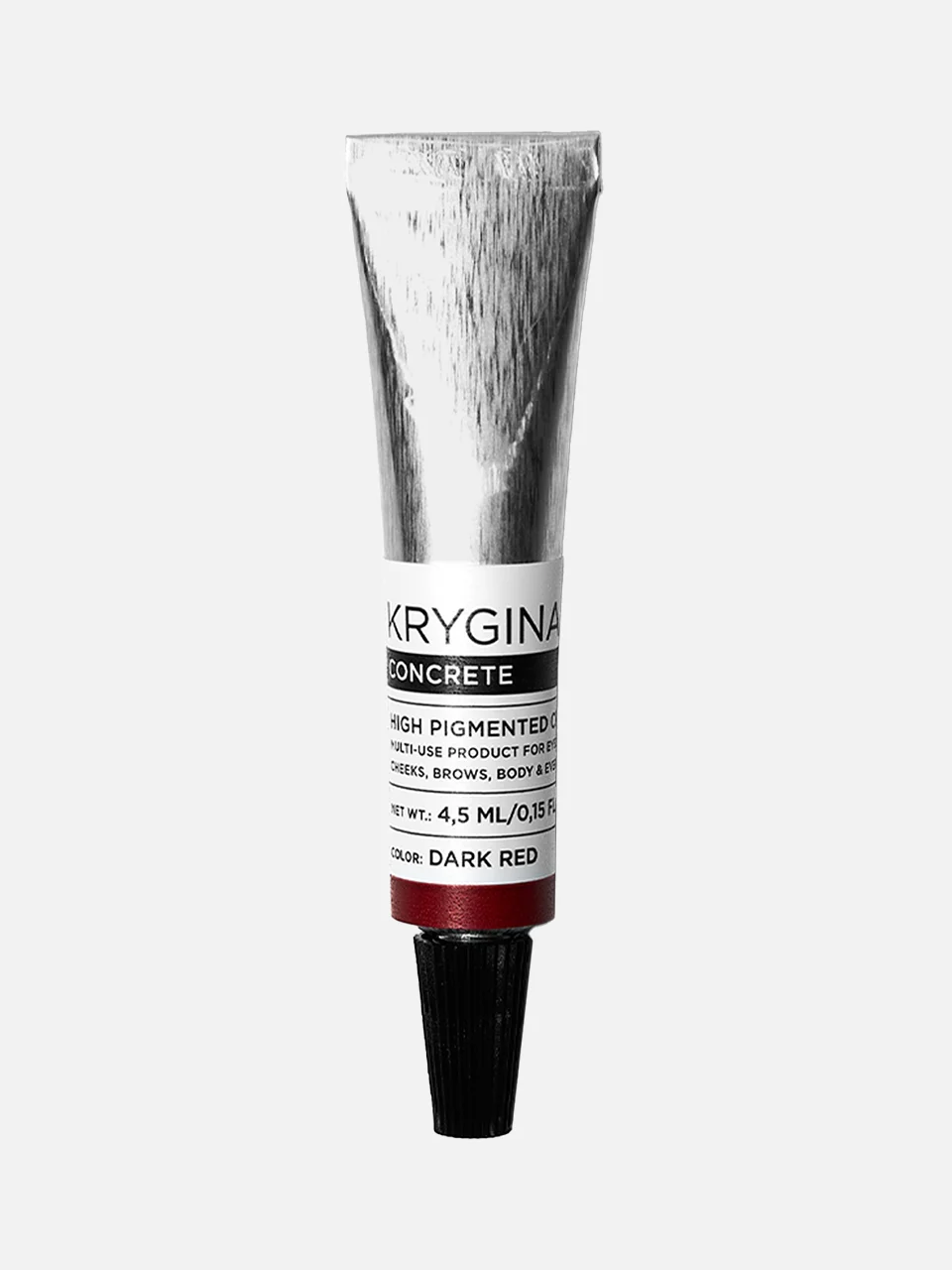 Мультифункциональный насыщенный кремовый пигмент Concrete Dark Red, KRYGINA COSMETICS (Стоимость: 2 050 руб)