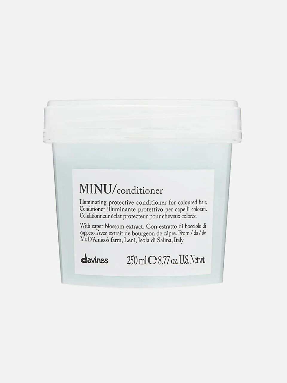 Защитный кондиционер для сохранения косметического цвета волос Minu Conditioner, Davines