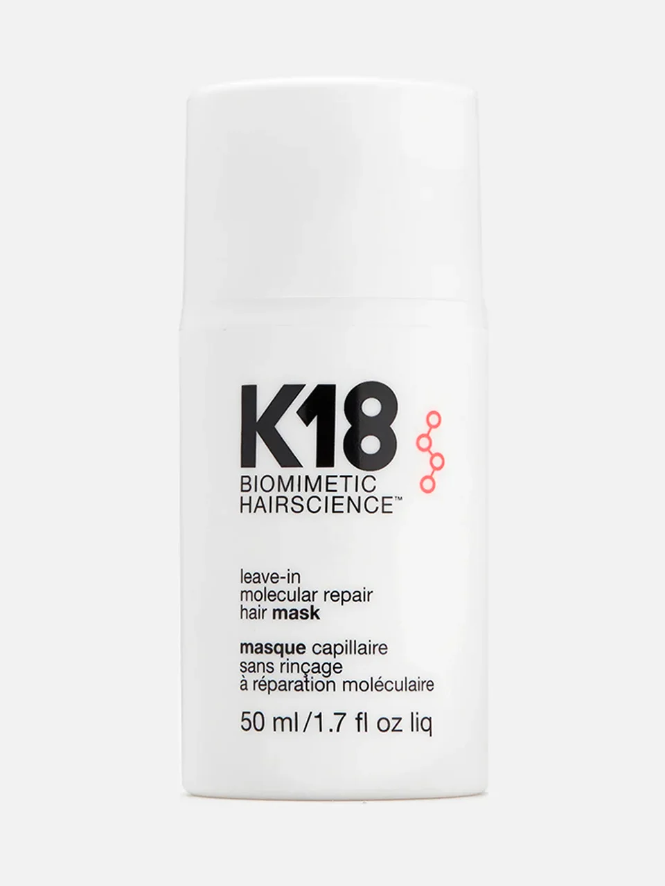 Несмываемая маска для молекулярного восстановления волос Leave-in Molecular Repair Hair Mask, K18