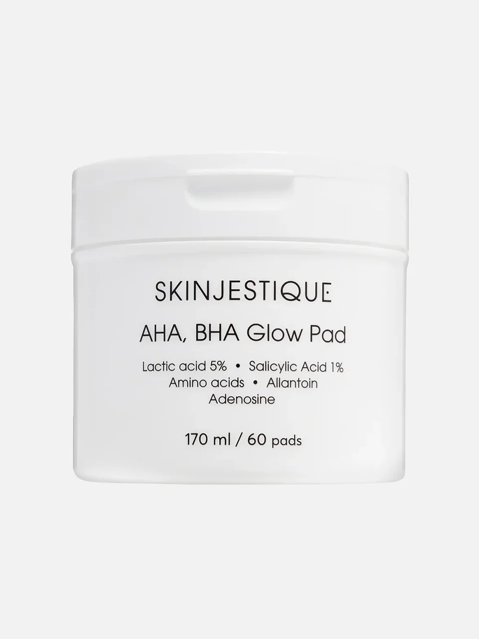 Кислотные пэды для сияния кожи AHA, BHA Glow Pad, Skinjestique