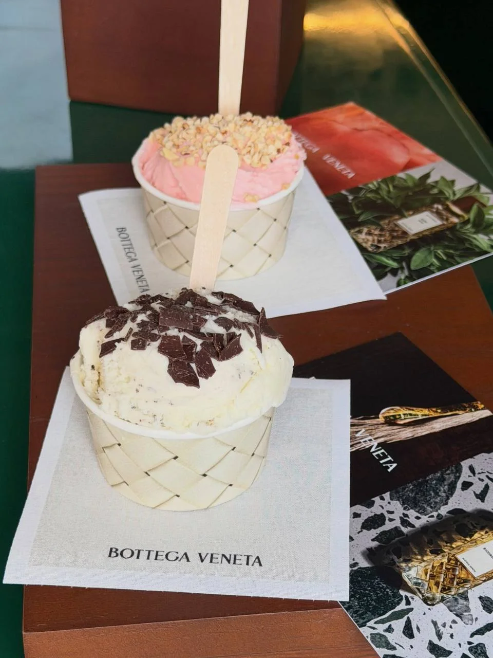 Bottega Veneta, боттега венета, мороженое, духи Bottega Veneta, джелатерия, мороженое с запахом