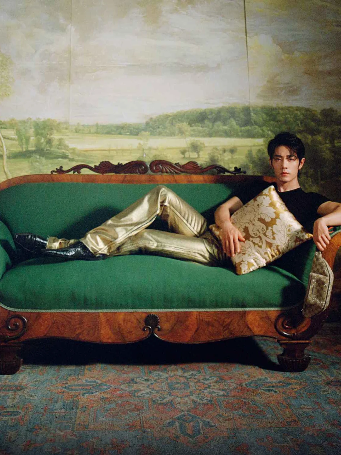 сяо чжань xiao zhan gucci primavera campaign кампейн