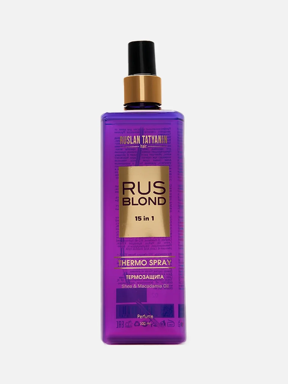 Термозащитный спрей-уход для осветленных волос RusBlond 15 в 1, Ruslan Tatyanin Hair, цена: 1 604 ₽