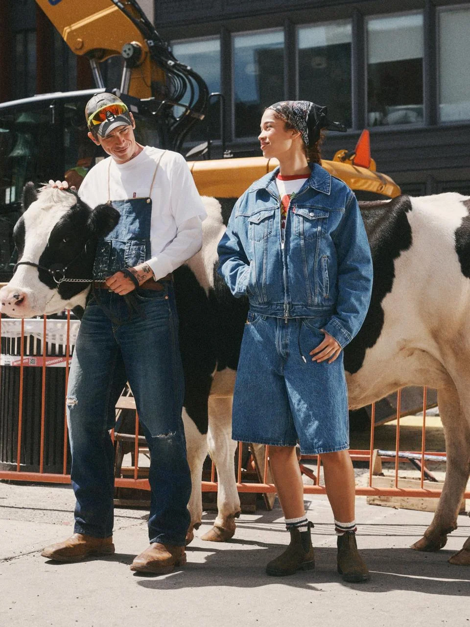 Levi's, Sky High Farm Goods, левайс, рабочая униформа, сельское хозяйство, фермеры, джинсы левайс