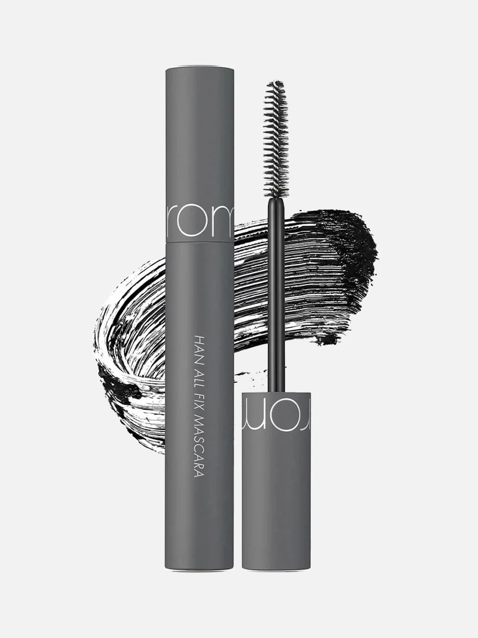 Тушь для ресниц Han-All Fix Mascara, Rom&nd; Карандаш для глаз Han-All Shade Liner 01 Ebony Taupe, Rom&nd