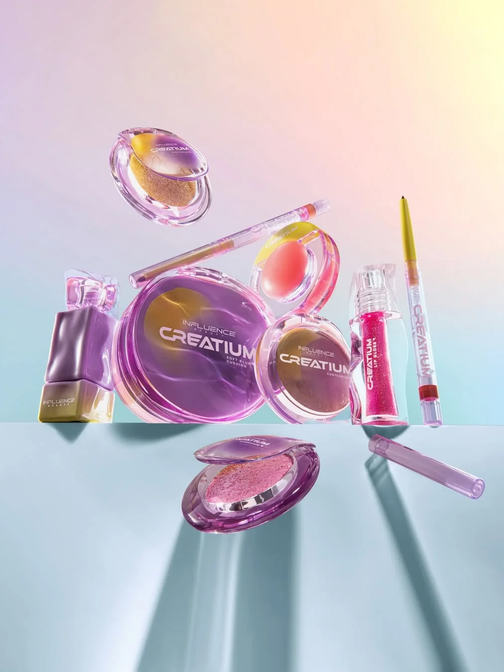 Коллекция косметики Creatium, Influence Beauty, цена: от 514 ₽ до 1 030 ₽