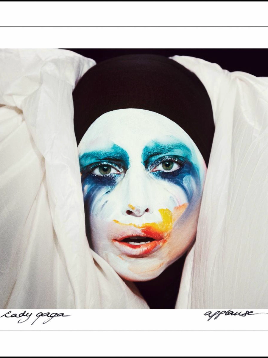 Обложка сингла Lady Gaga Applause