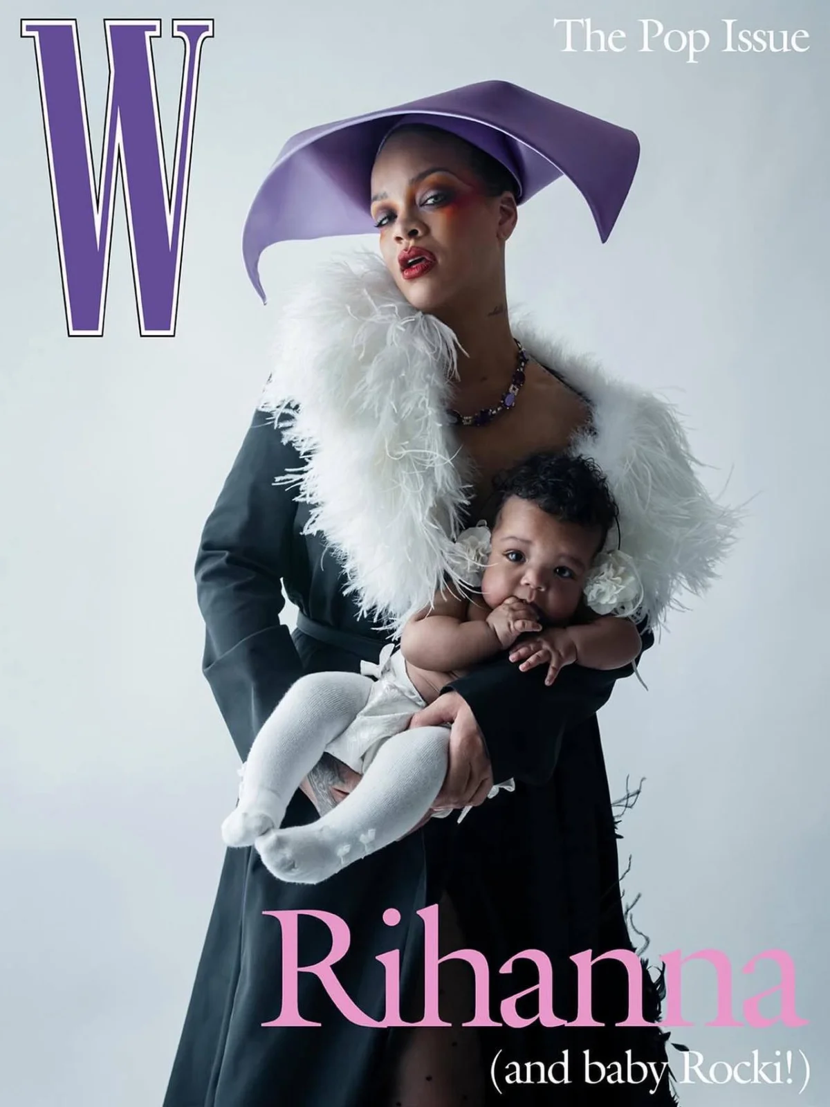 W Magazine 2026, Рианна, Роки Айриш Майерс, Рианна дочь, Асап Роки, Рианна на обложке