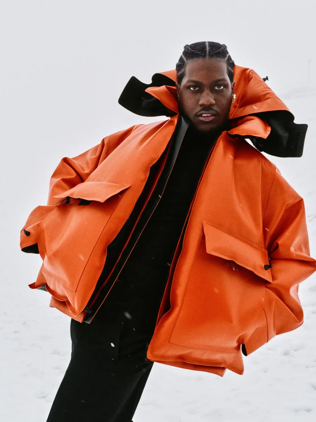 loewe кампейн lil yachty съемка фотосессия верхняя одежда осень 2026 осенняя коллекция