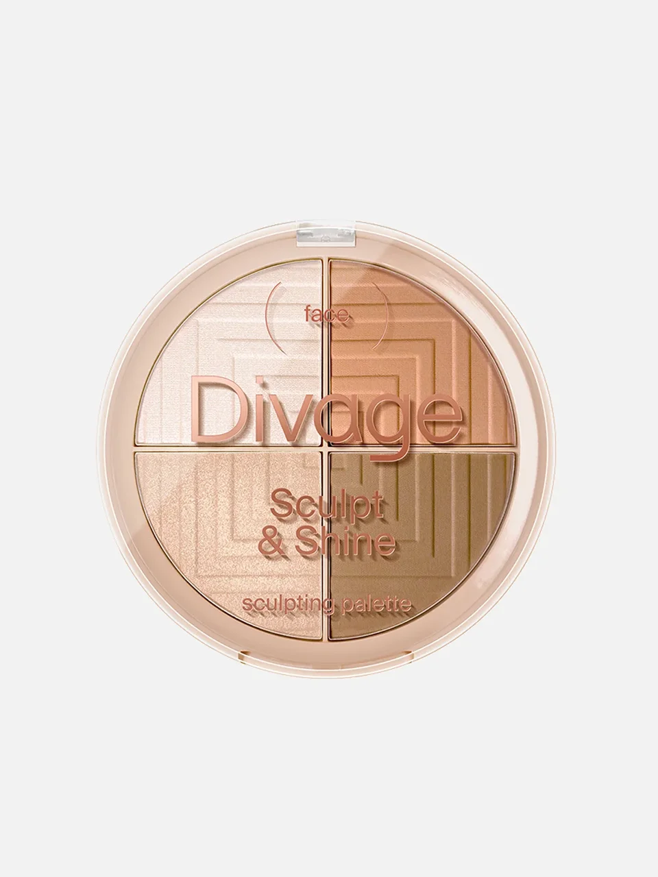 Палетка для лица Sculpt&Shine, Divage
