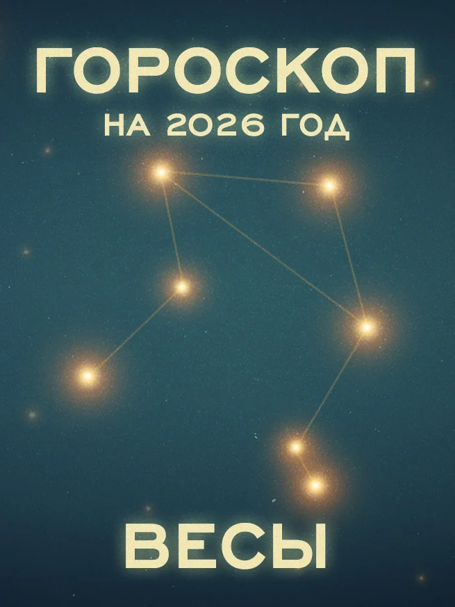 Астрологический прогноз на 2026 год: Весы весов