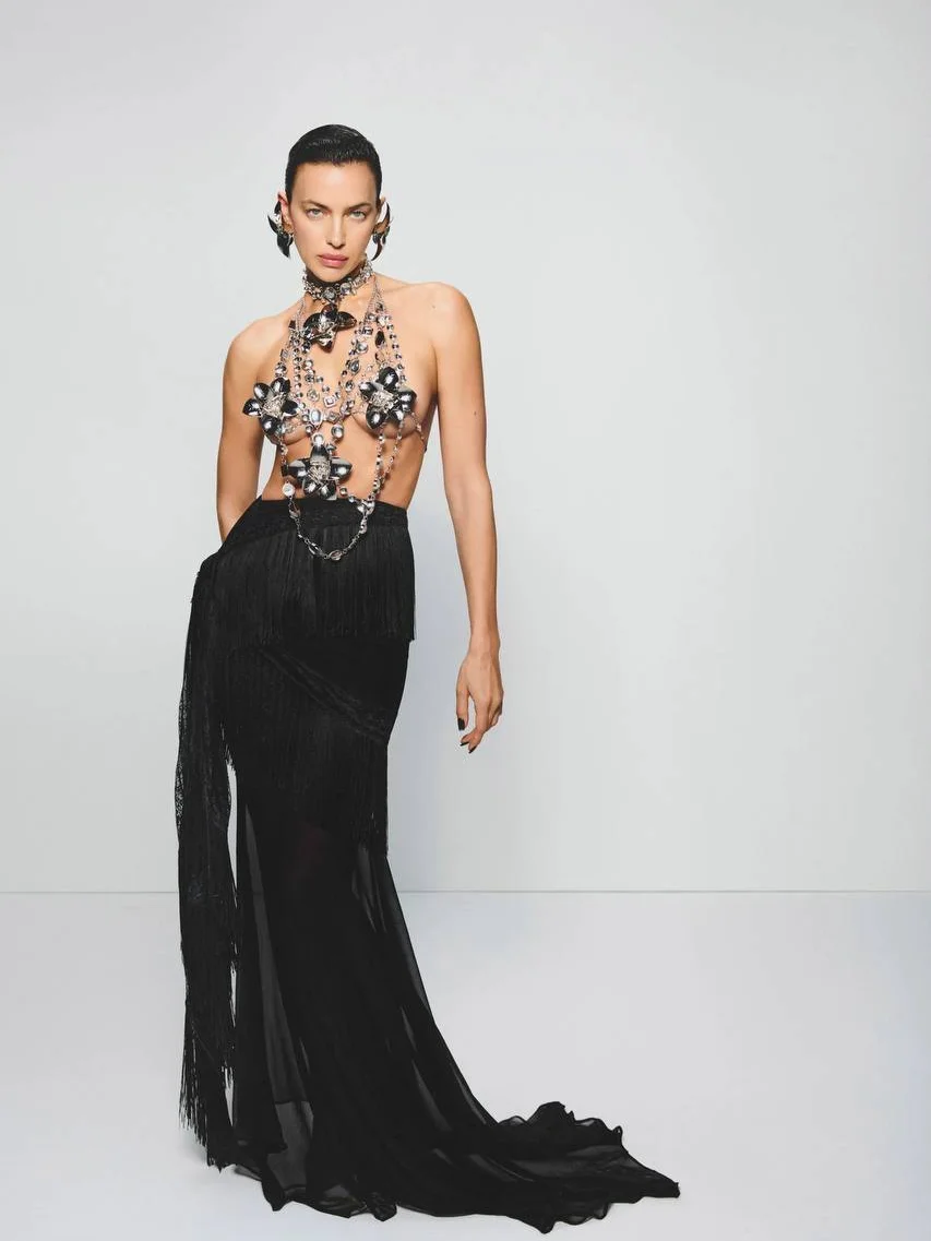 Blumarine, блюмарин, Blumarine Cruise 2027, круизная коллекция блюмарин, Ирина Шейк, Давид Кома