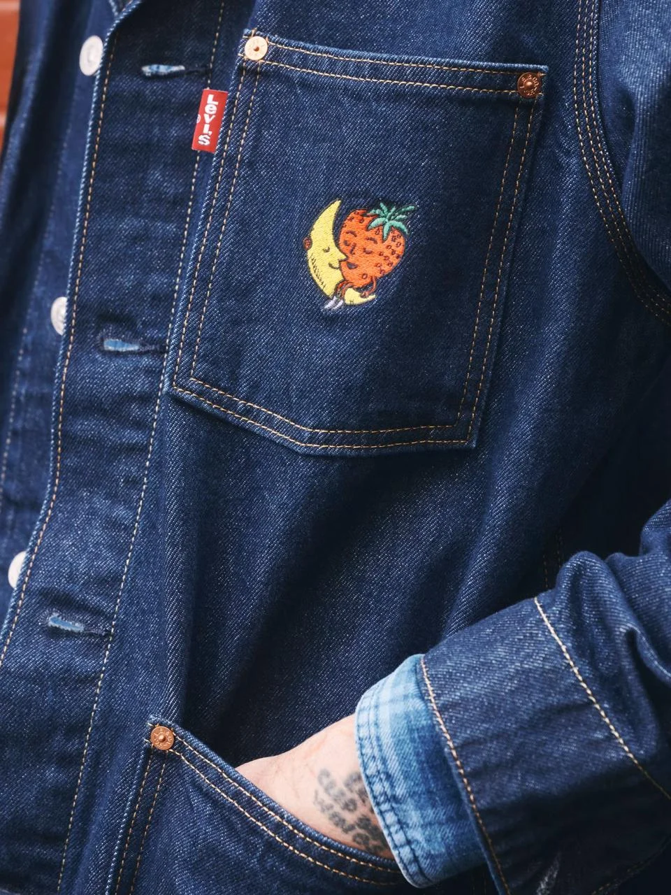 Levi's, Sky High Farm Goods, левайс, рабочая униформа, сельское хозяйство, фермеры, джинсы левайс