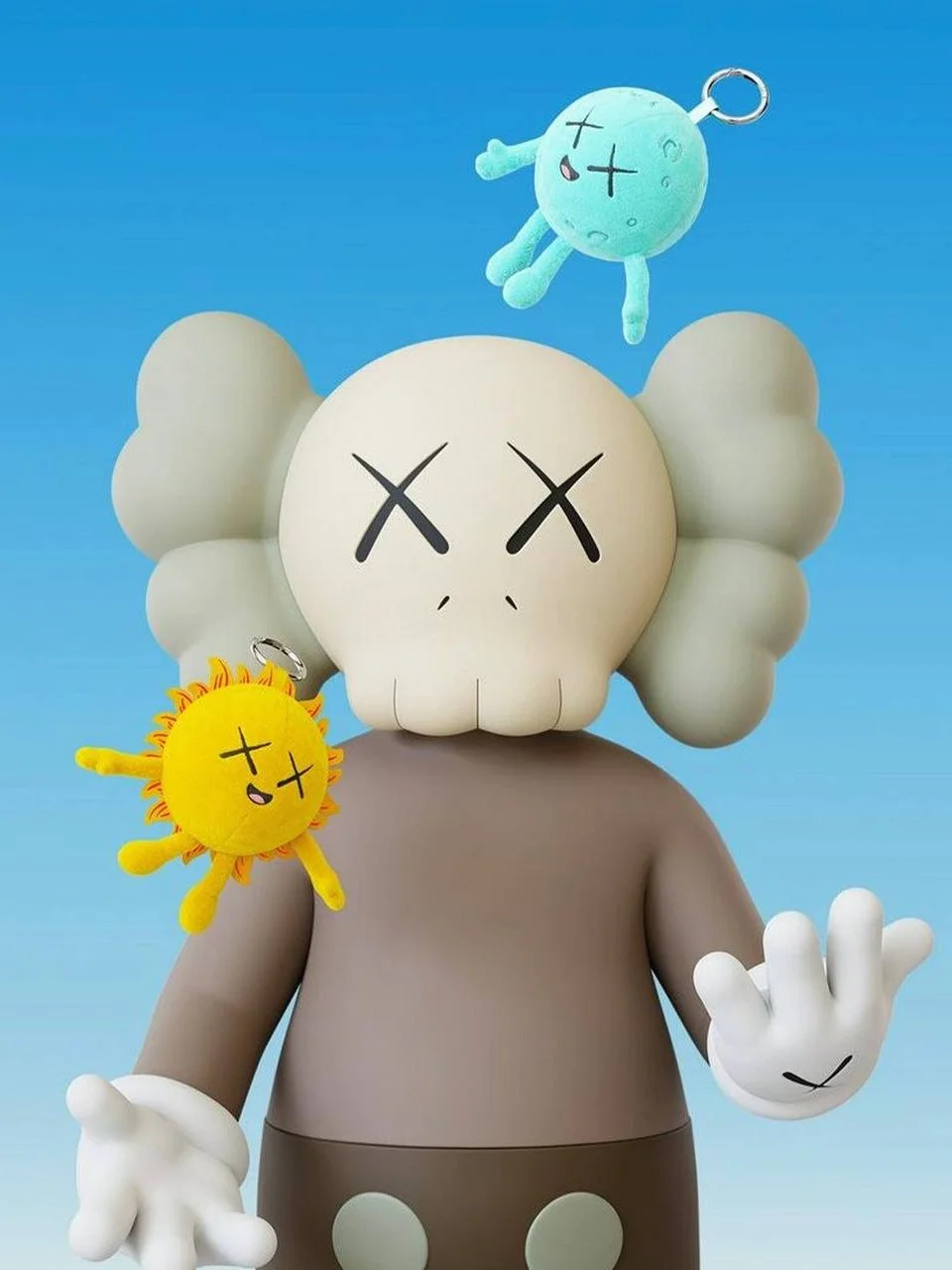 uniqlo kaws новая коллекция футболки свитшоты сумки брелоки купить 2026