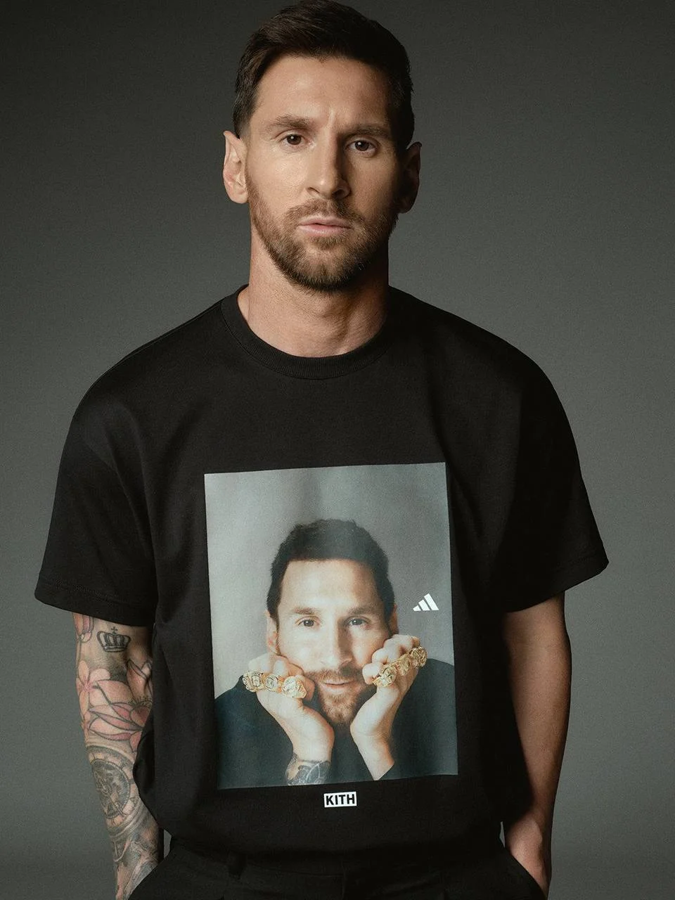 Лионель Месси, KITH, adidas, Адидас, футбол, Месси коллаборация с Адидас, футбольная форма