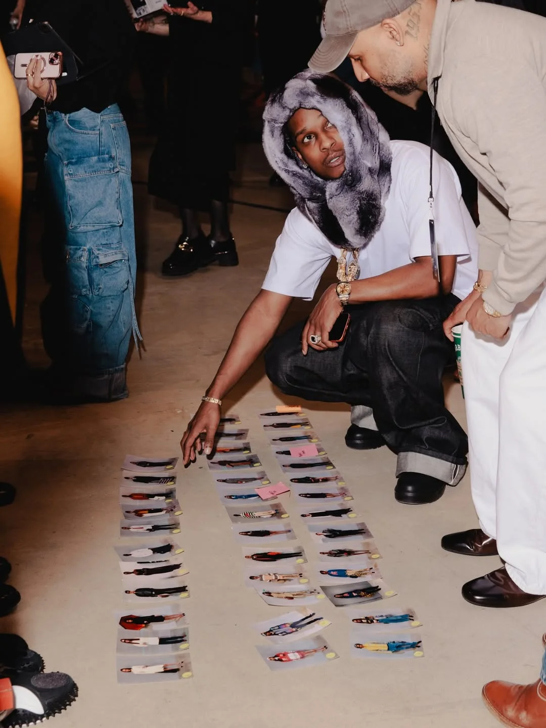 A$AP Rocky нперед показом AWGE