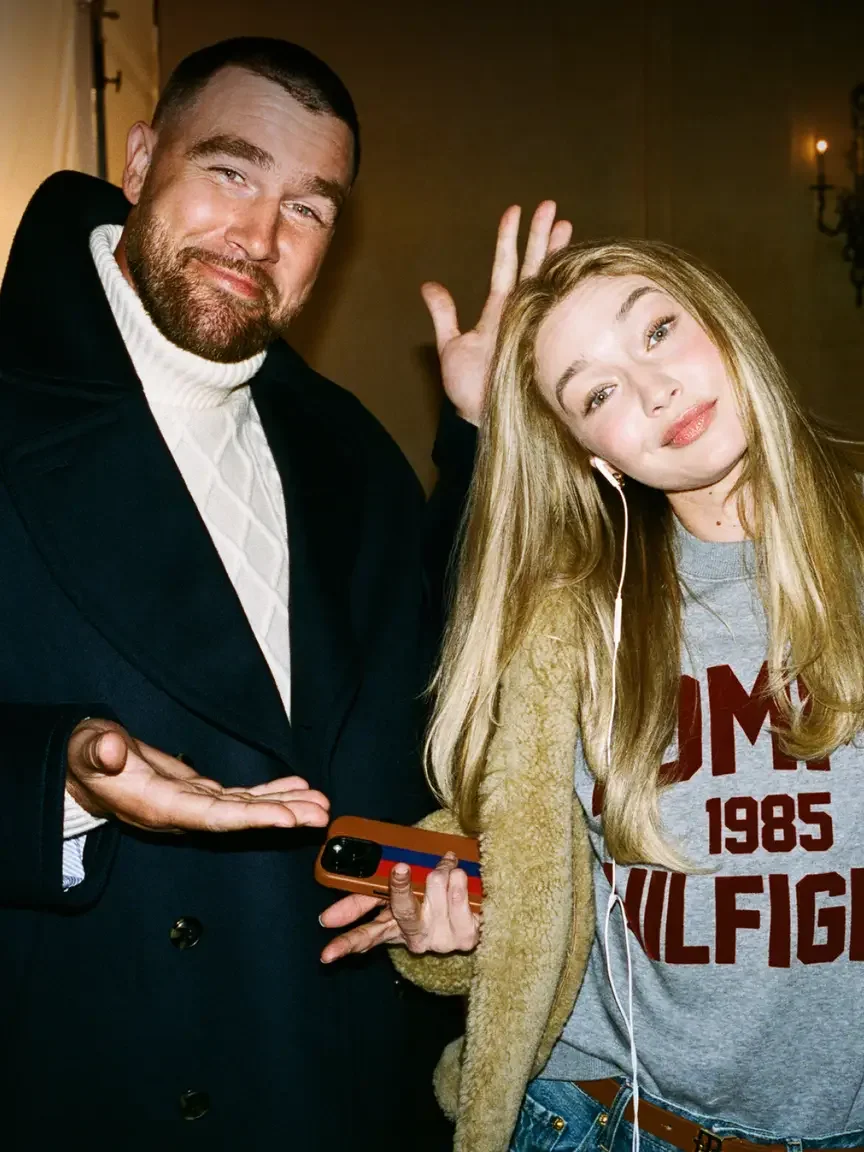 трэвис келси джиджи хадид тейлор свифт tommy hilfiger новая коллекция рекламная кампания кампейн осенний гардероб осенняя одежда осень 2026